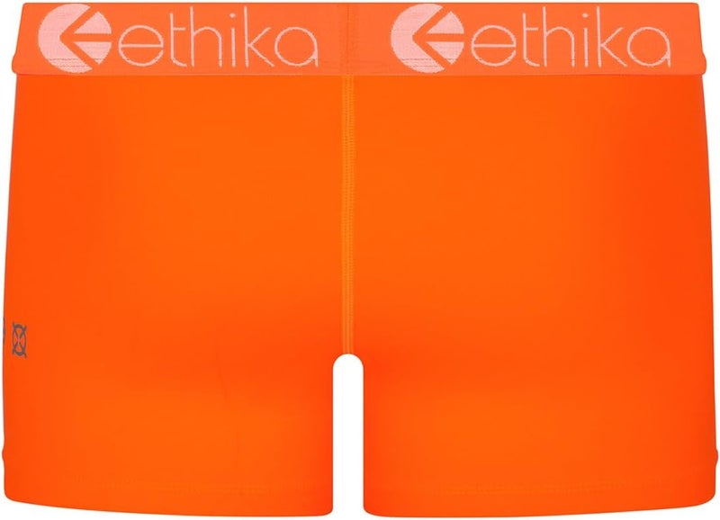 Ethika سروال داخلي أساسي للبنات من ساب زيرو | برتقالي نيون - Image 3